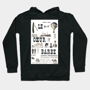 Dada Le Coeur A Barbe 1922 Hoodie